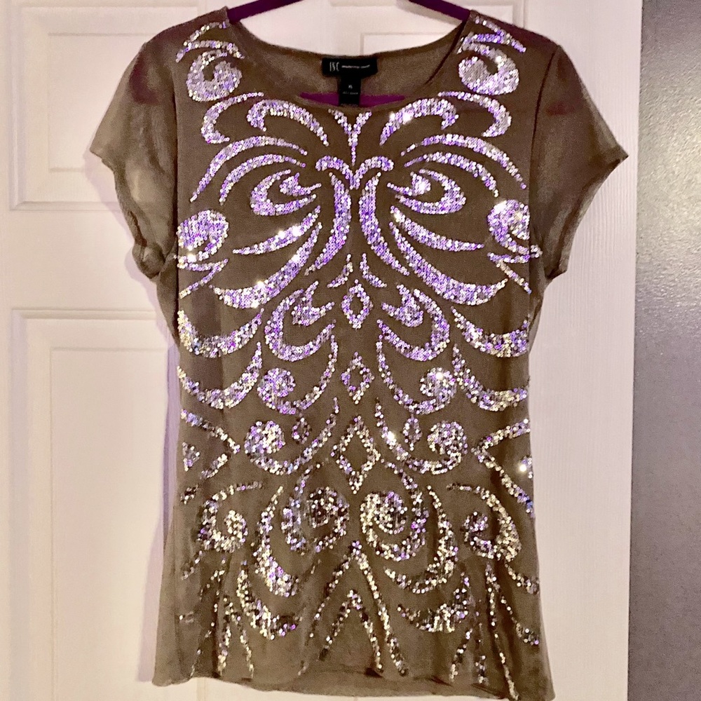 Sheer unique shirt, size x-large